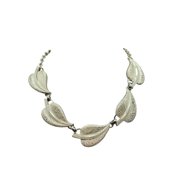 Eloxal Made In Germany Vintage Necklace Aluminium Lightweight Choker - Picture 1 of 7